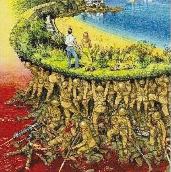 Soldiers hold up society Meme Preview Image