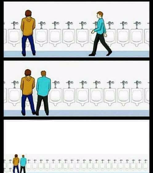 Urinal Guy (More text room) Meme Preview Image