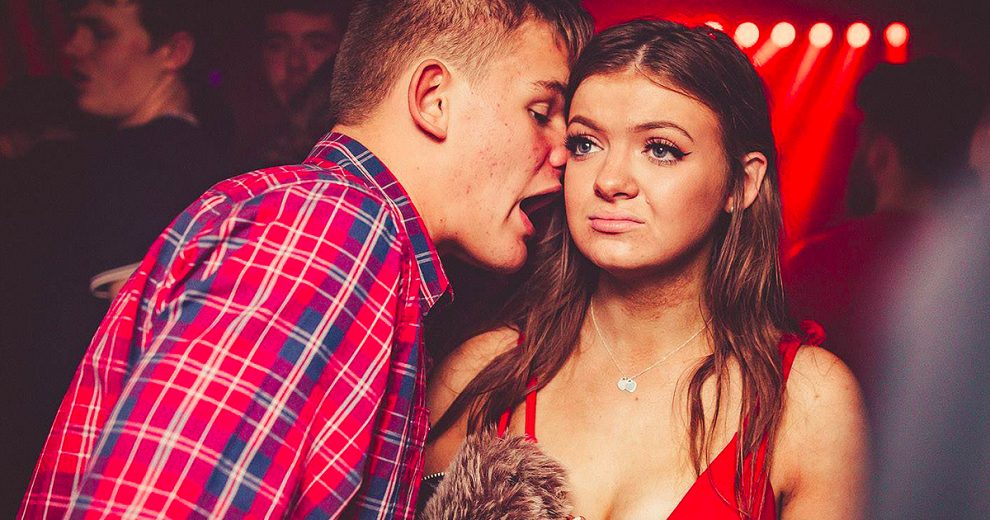 Uncomfortable Nightclub Girl Meme Template