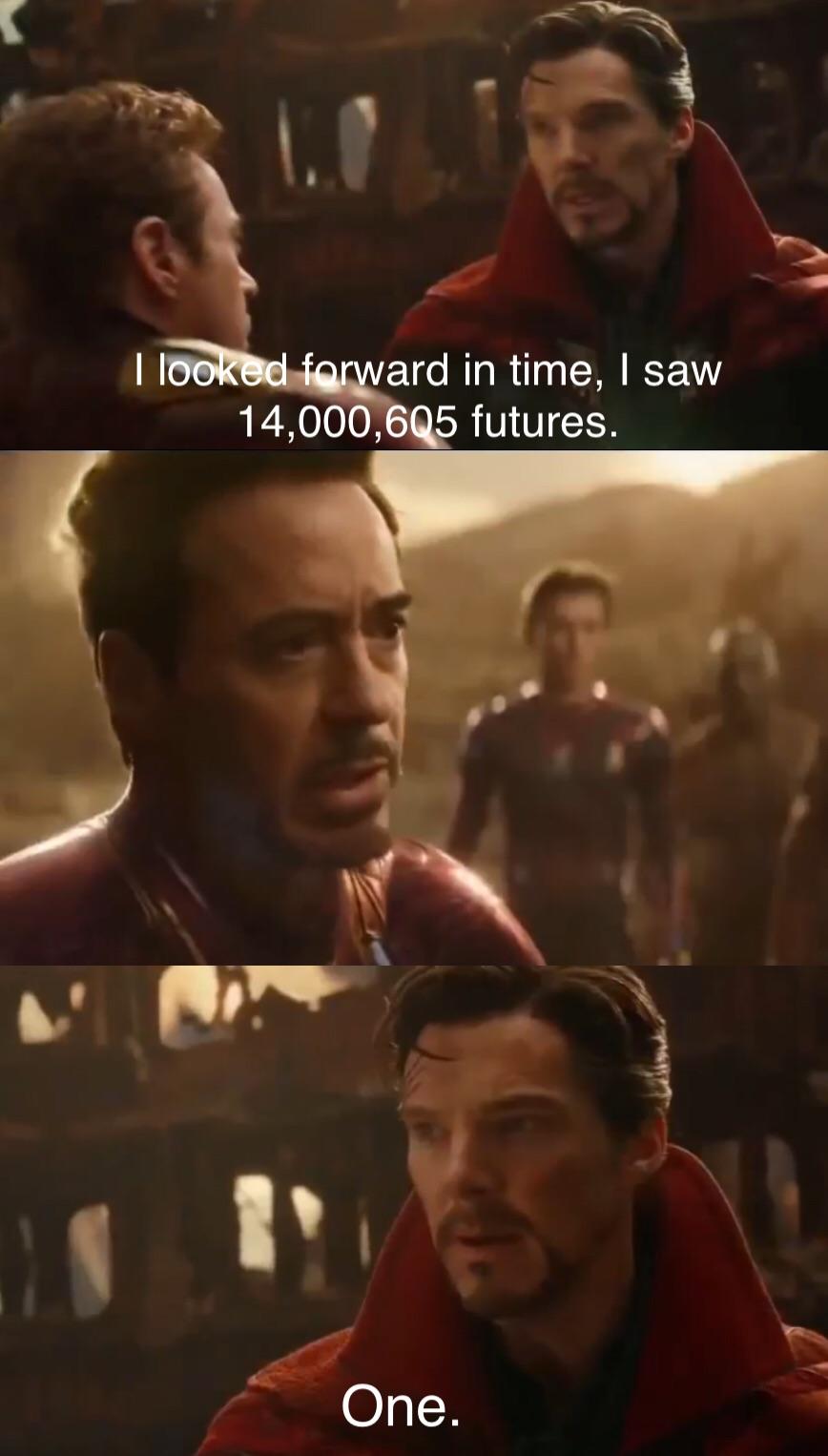 Dr. Strange’s Futures Meme Template