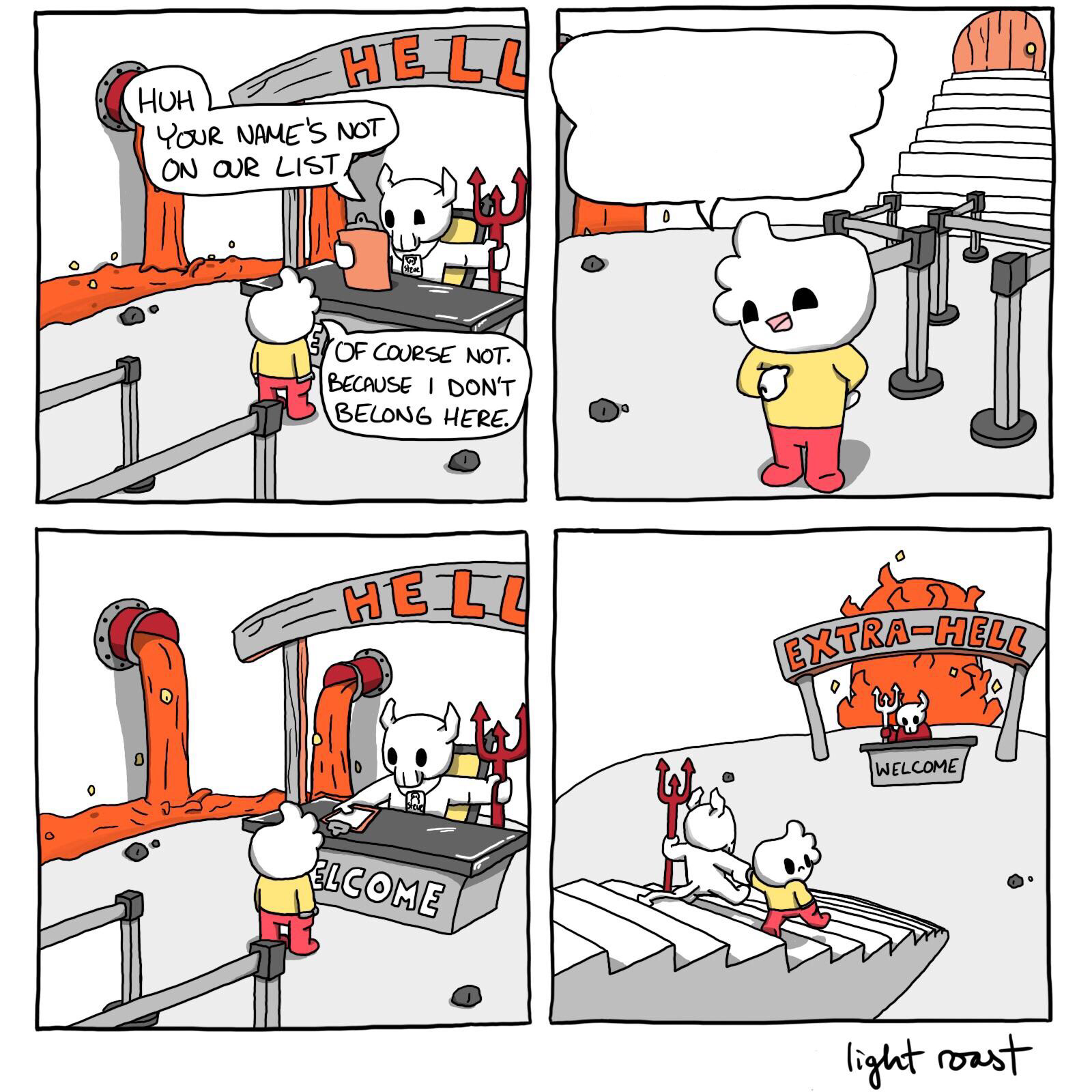 Extra-Hell Meme Template