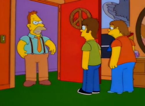 Simpsons Grandpa Meme Preview Image