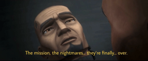 The mission, the nightmares... they’re finally... over.  Meme Preview Image