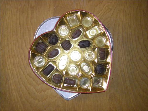 Half eaten box of chocolates  Meme Preview Image