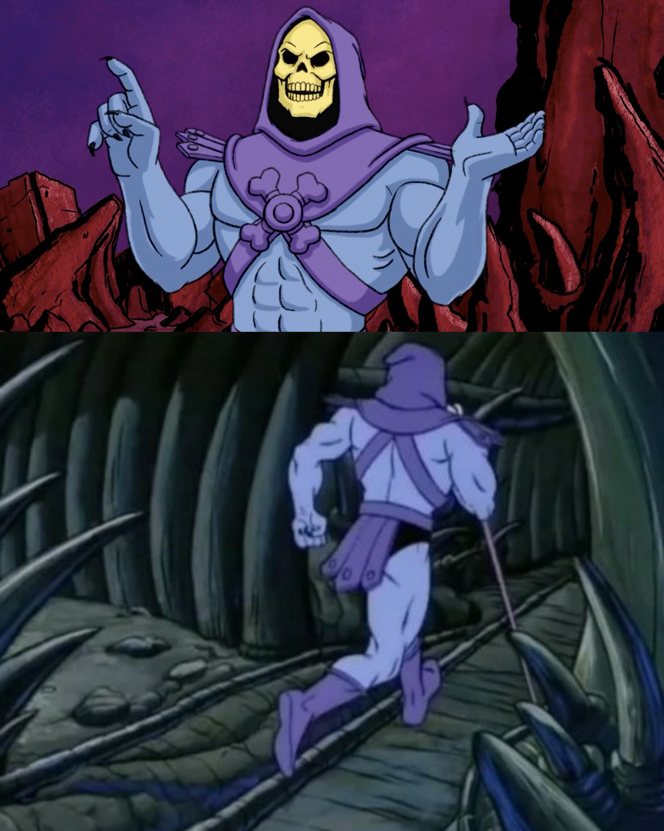 Skeletor until we meet again  Meme Preview Image