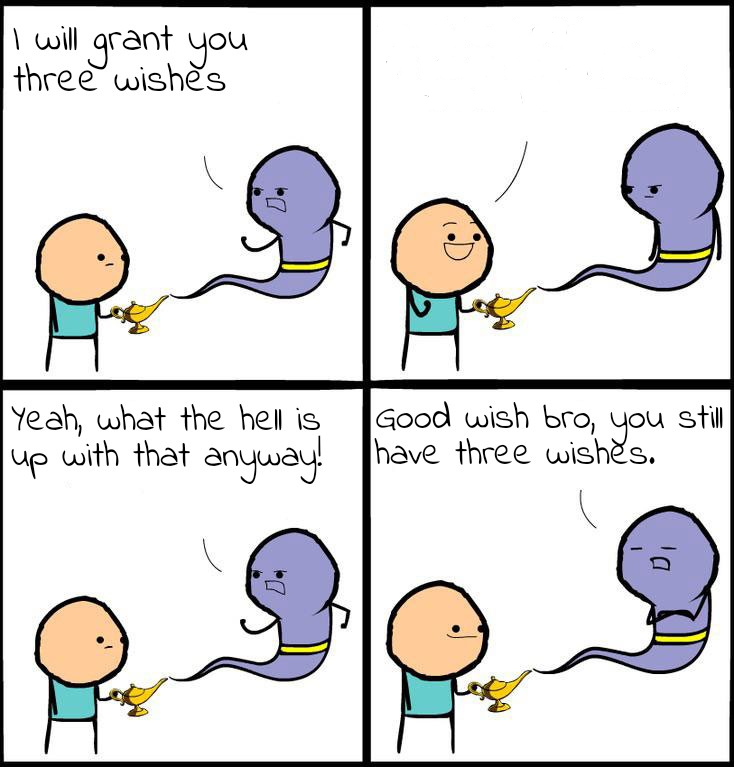 3 Wishes  Meme Preview Image
