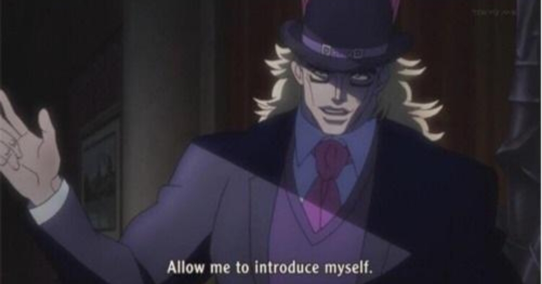 Allow me to introduce myself(jojo)  Meme Preview Image