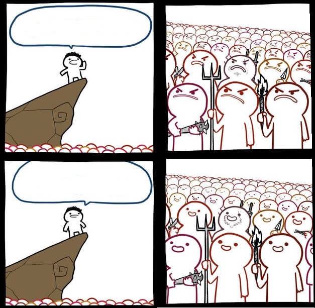 Angry Crowd  Meme Preview Image