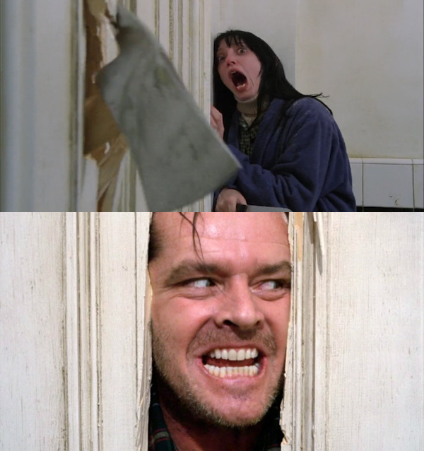 Jack Torrance axe shining Meme Preview Image