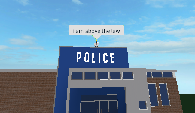 I am above the law  Meme Preview Image