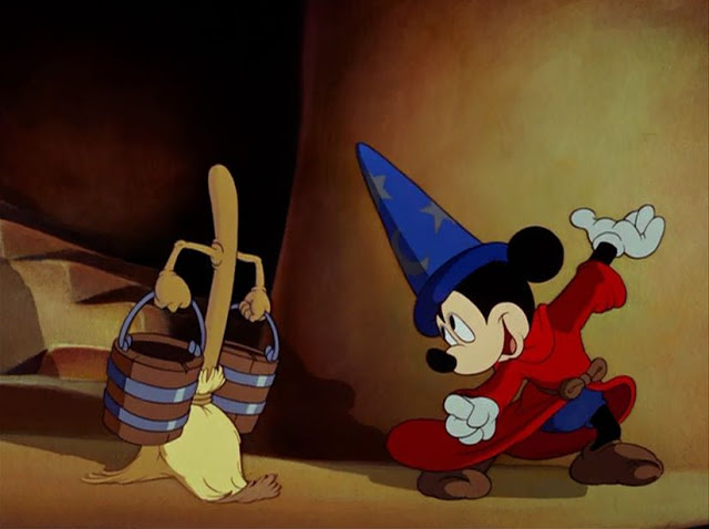 Mickey Mouse Sorcerer's Apprentice  Meme Preview Image