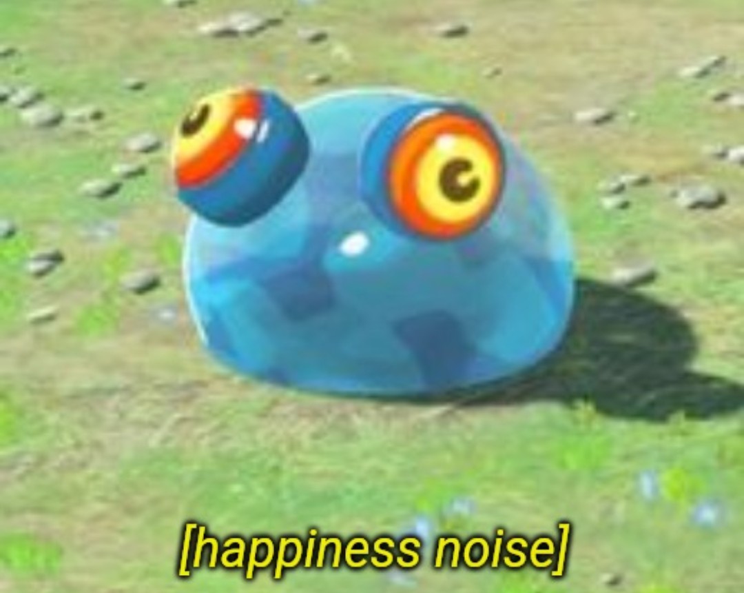 BOTW chuchu happiness noise  Meme Preview Image