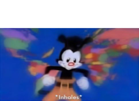 Yakko inhale  Meme Preview Image