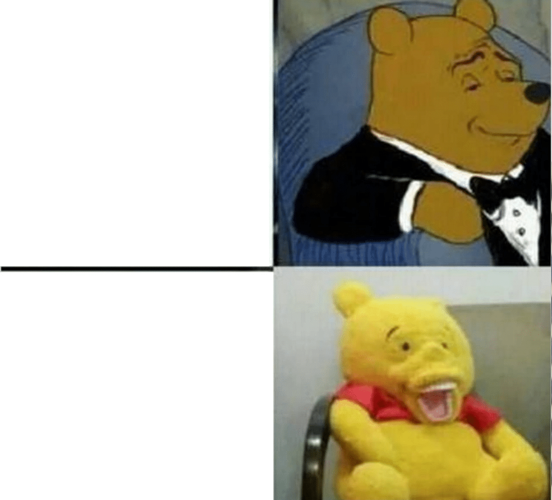 Winnie the pooh rich to poor  Meme Preview Image
