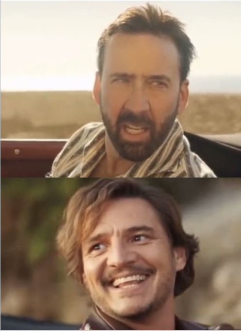 weight of massive talent Meme Preview Image