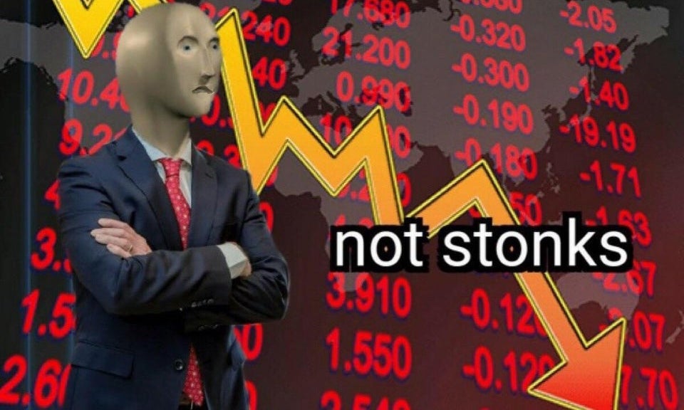 Not stonks Meme Preview Image