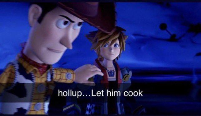 hollup let him cook  Meme Preview Image