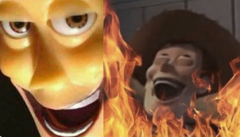 Satanic woody (no spacing)  Meme Preview Image