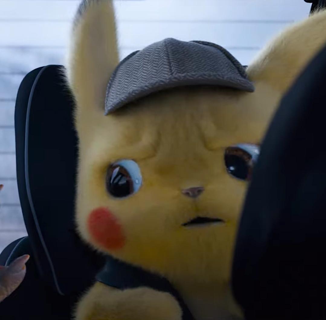 Unsettled detective pikachu  Meme Preview Image
