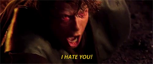 anakin i hate you with subtitle  Meme Preview Image