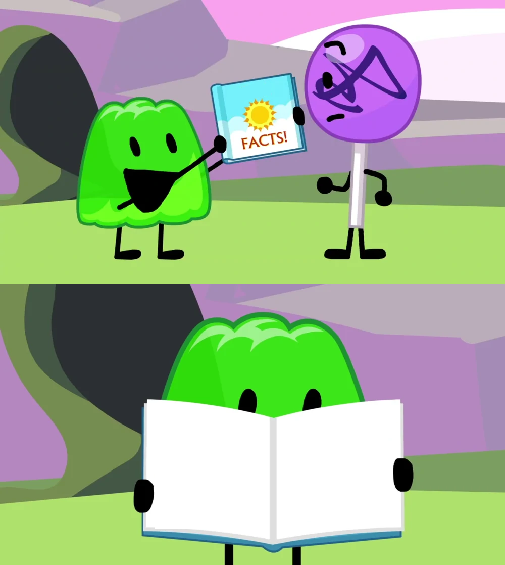 Gelatin's book of facts  Meme Preview Image