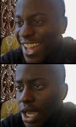 Disappointed black guy  Meme Preview Image