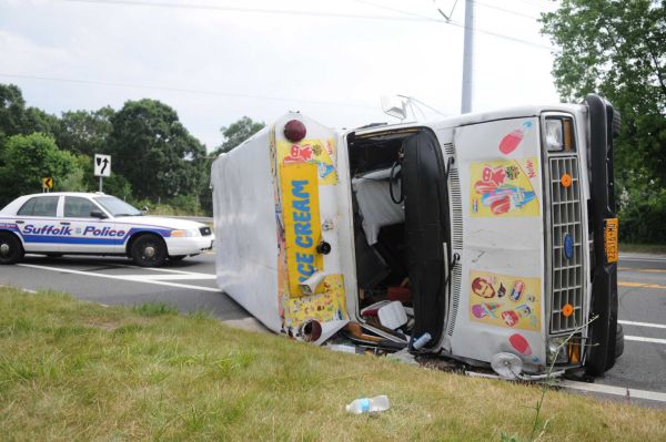 Overturned Ice Cream Truck  Meme Preview Image