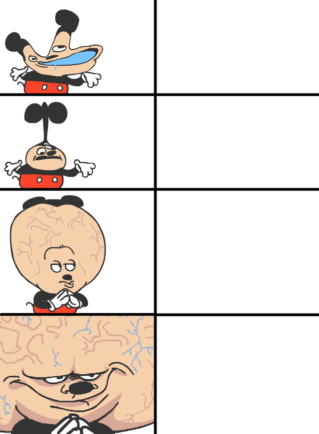 mega big brain mokey  Meme Preview Image