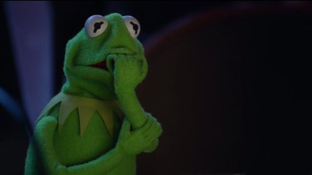Kermit worried face  Meme Preview Image