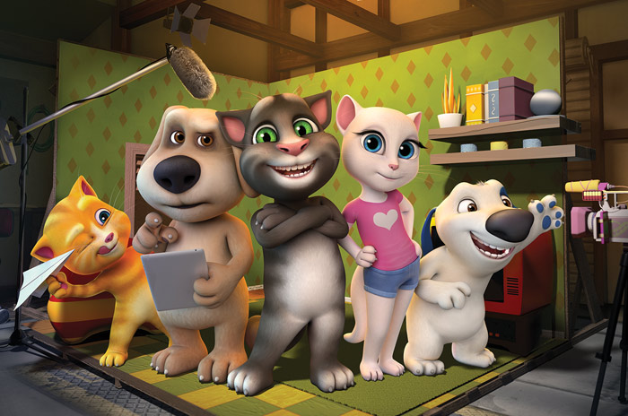 Talking tom banner  Meme Preview Image