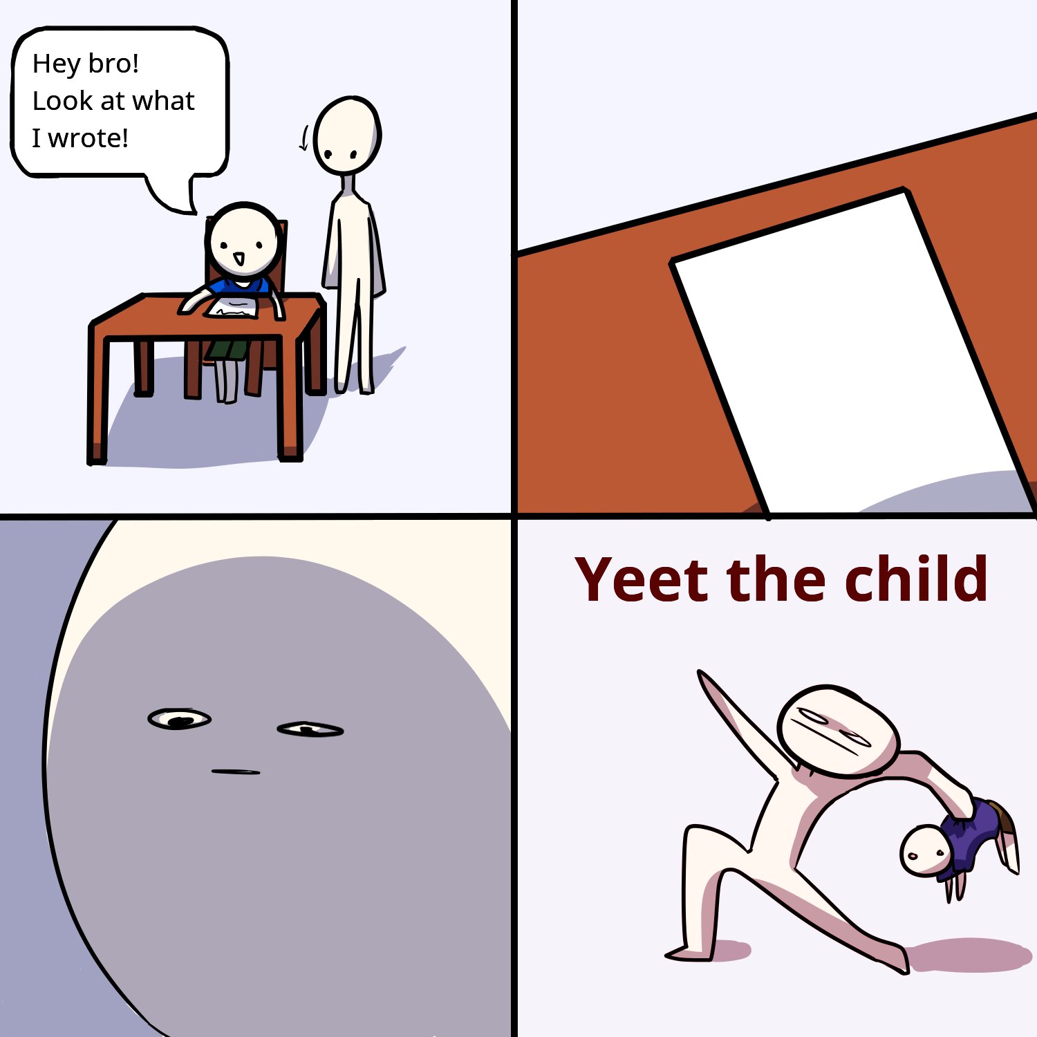 Yeet the child  Meme Preview Image