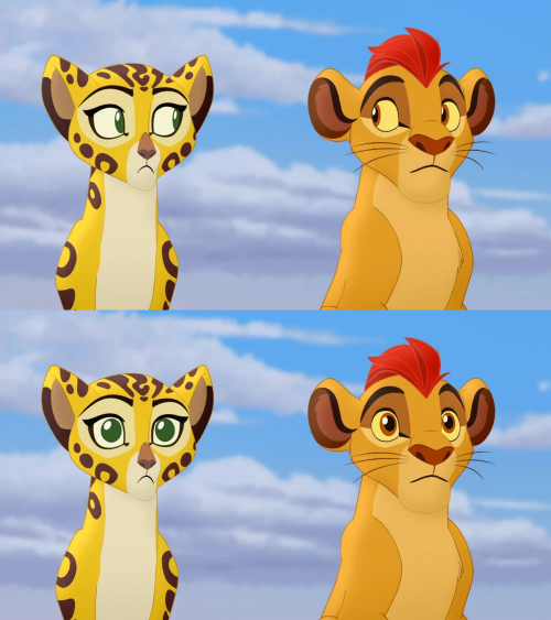 Kion and Fuli Side-eye  Meme Preview Image