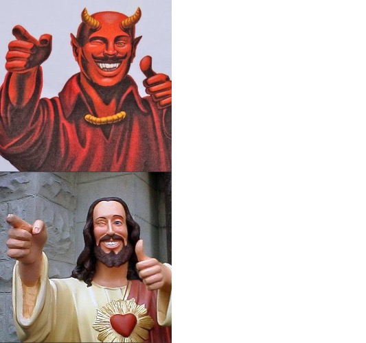 Words of Wisdom, Satan & Jesus  Meme Preview Image