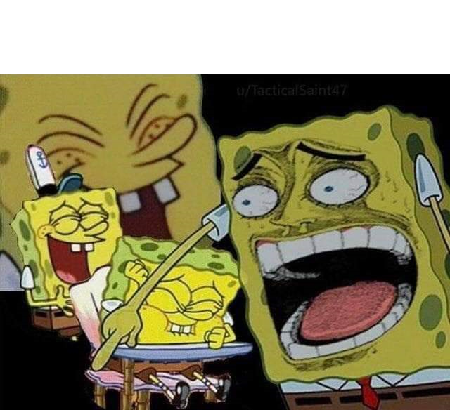 Spongebob laughing  Meme Preview Image