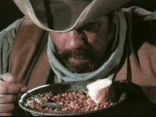 Cowboy Eating Beans  Meme Preview Image