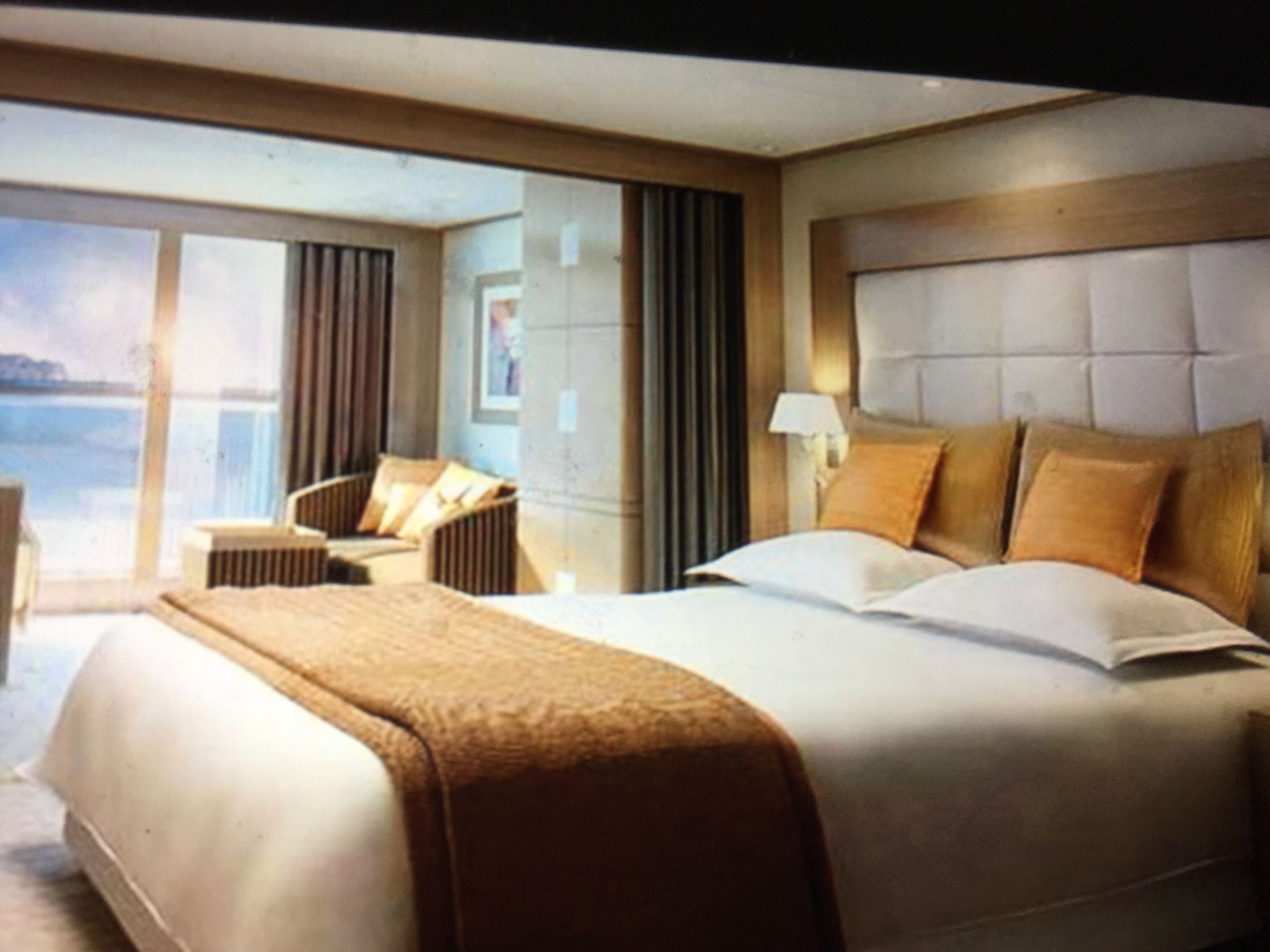 Cruise ship bedroom  Meme Preview Image