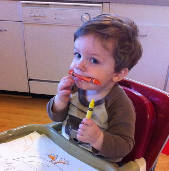 Eating crayons  Meme Preview Image