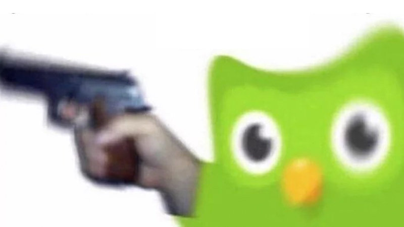 duolingo gun  Meme Preview Image