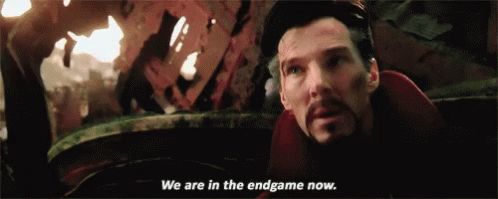 We're in the endgame now  Meme Preview Image
