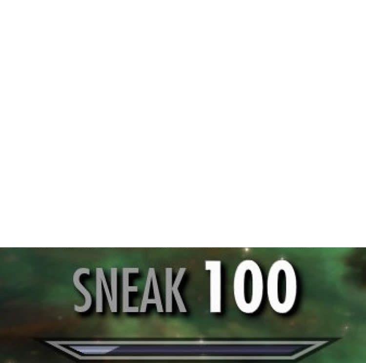 Sneak 100  Meme Preview Image