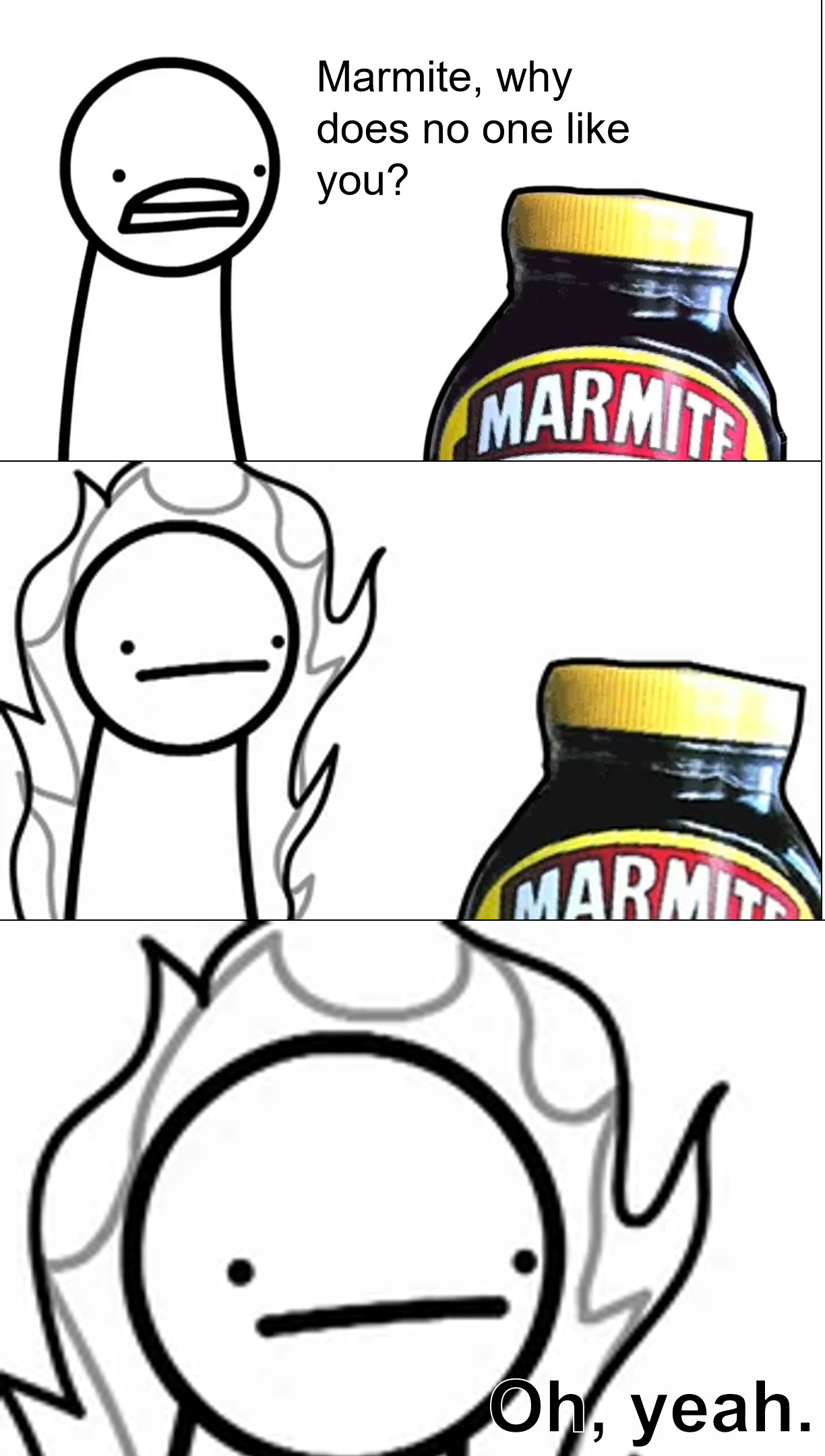 Marmite why does no one like you  Meme Preview Image