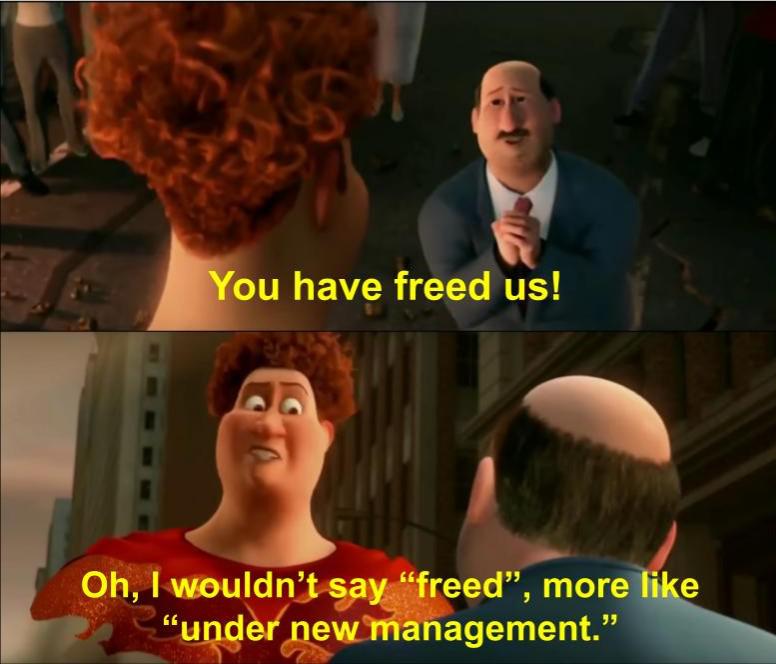 Under New Management  Meme Preview Image