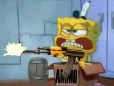 SpongeBob AK-47  Meme Preview Image