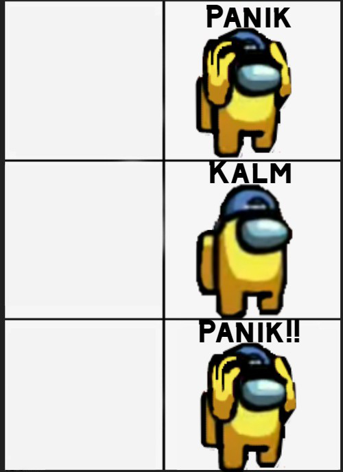 Among us Panik  Meme Preview Image