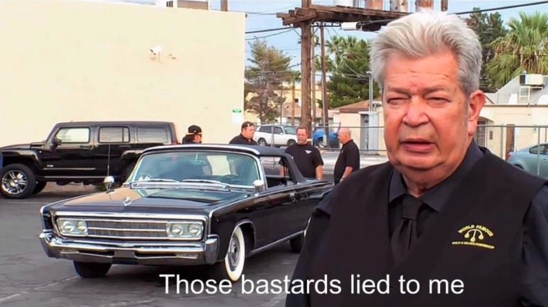 Those basterds lied to me  Meme Preview Image