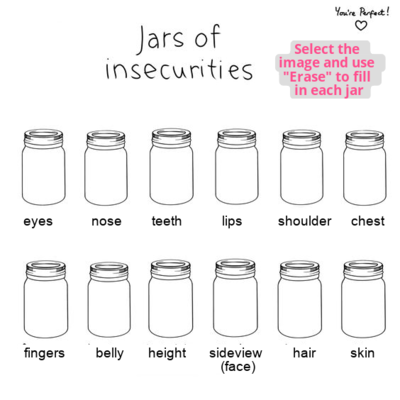 Jar of insecurities  Meme Preview Image
