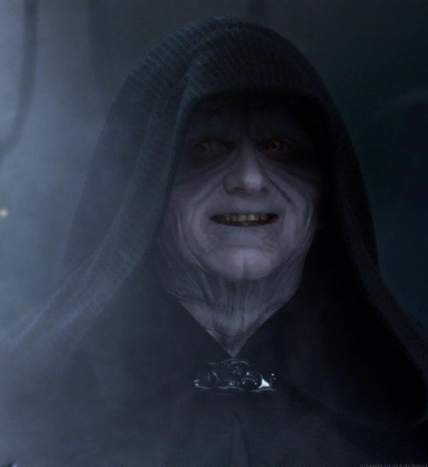 Palpatine Smiling  Meme Preview Image