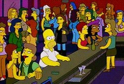 Homer Bar Meme Template