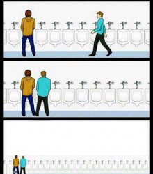Urinal Guy (More text room) Meme Template
