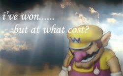 I've won but at what cost? Meme Template